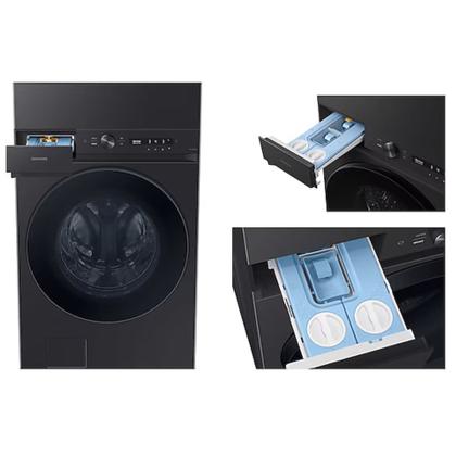 Imagem de Lava e seca samsung bespoke laundry hub 17kg 127v black wh17dbh570gvaz