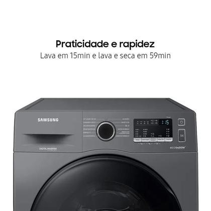 Imagem de Lava e Seca Samsung Inox 11KG WD11A