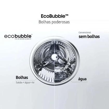 Imagem de Lava e Seca Samsung Inox 11KG WD11A