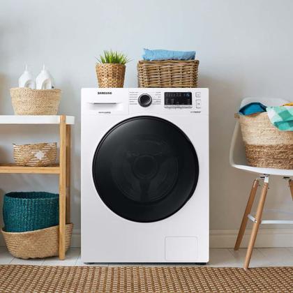 Imagem de Lava e Seca Samsung WD11A 11Kg 3 em 1 Branca com Ecobubble e Lavagem a Seco WD11A4453BW