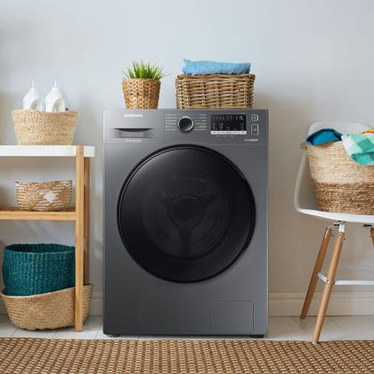 Lava e Seca Samsung WD11A com Ecobubble WD11A4453BX Inox Look 11/7kg Imagem de Lava e Seca Samsung WD11A com Ecobubble WD11A4453BX Inox Look 11/7kg