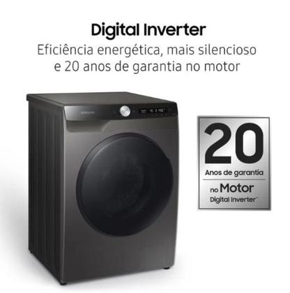 Imagem de  lava e seca samsung wd11t smart ecobubble 11kg 127v wd11t504dbx/az