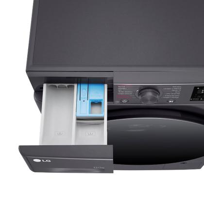Imagem de Lava e Seca Smart com Inteligência Artificial AIDD 12Kg LG VC5 CV3012MC5 Titanium