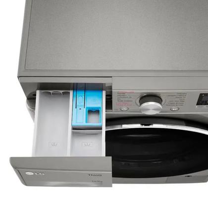 Imagem de Lava e Seca Smart LG Com inteligência Artificial 14kg Cesto Inox CV5014PC4