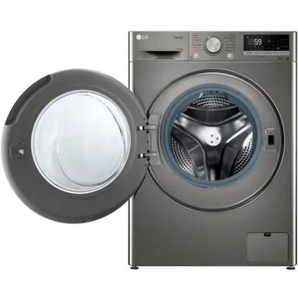 Imagem de Lava e Seca Smart LG Com inteligência Artificial 14kg Cesto Inox CV5014PC4