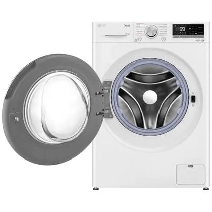 Imagem de Lava e Seca Smart LG com Inteligência Artificial 14kg Cesto Inox CV5014WC4
