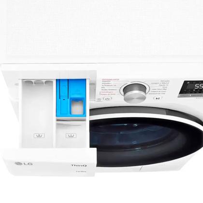 Imagem de Lava e Seca Smart LG com Inteligência Artificial 14kg Cesto Inox CV5014WC4