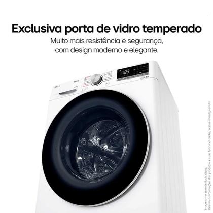 Imagem de Lava e Seca Smart LG VC4 12kg com Inteligência Artificial AIDD CV5012WC4