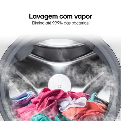 Imagem de Lava e Seca Smart LG VC4 12kg com Inteligência Artificial AIDD CV5012WC4