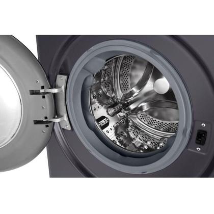 Imagem de Lava e Seca Smart LG VC4 12kg Titanium Com Inteligência Artificial AIDD CV5012MC4 110V