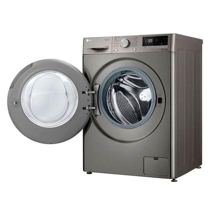 Imagem de Lava e Seca Smart VC4 14Kg Inox Look com Inteligência Artificial AIDD CV5014PC4A LG