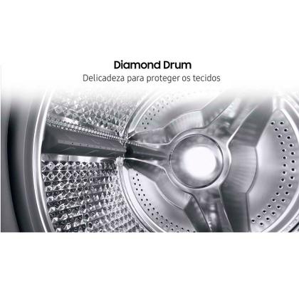 Imagem de Lava e Seca WD11A4453BXFAZ 11Kg Inox Look Samsung