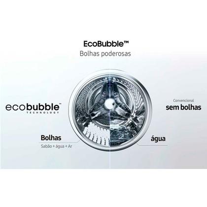 Imagem de Lava e Seca WD11A4453BXFAZ 11Kg Inox Look Samsung