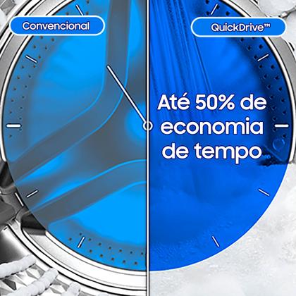 Lava e Seca WD13T Smart Inox 13kg - Samsung Imagem de Lava e Seca WD13T Smart Inox 13kg
