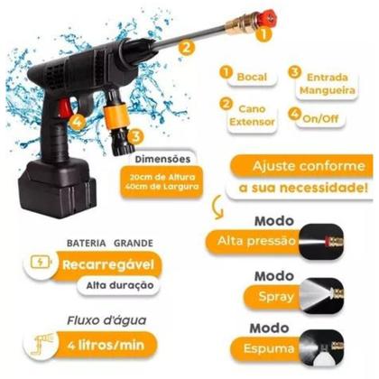 Imagem de Lava Jato Bivolt 96V: Praticidade em Alta Potência!