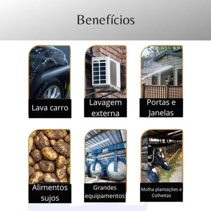 Imagem de Lava Jato Carro Portátil Limpeza Eficiente Bateria