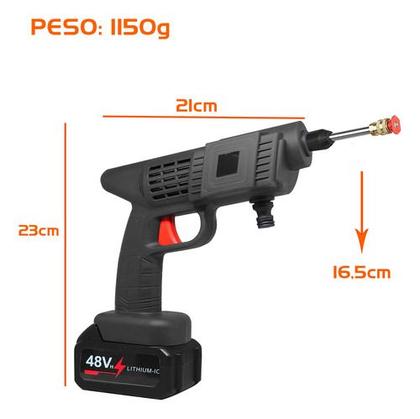 Imagem de Lava Jato Profissional De Alta Pressão Sem Fio Recarregável