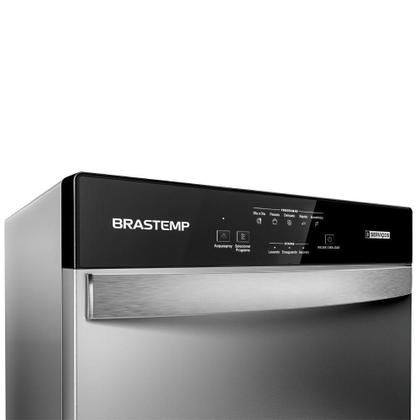 Lava-Louça Brastemp 8 Serviços Cinza127VBLF08BS Imagem de Lava-Louça Brastemp 8 Serviços Cinza127VBLF08BS