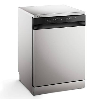 Imagem de Lava-Louça Electrolux 14 Serviços Inox com Programa Lava e Seca 50' LS14E