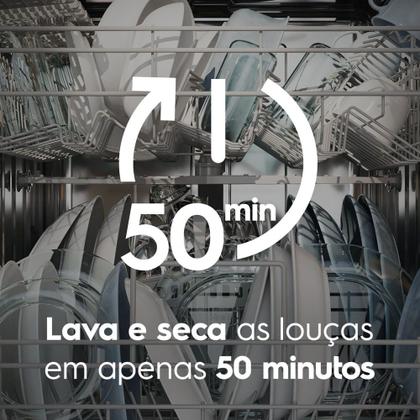 Imagem de Lava-Louça Electrolux 8 Serviços Inox com Programa Lava & Seca 50 min (LS08E)