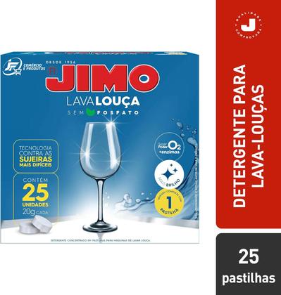 Imagem de Lava-Louça Sem Fosfato 25x20g - JIMO