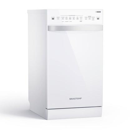 Imagem de Lava-Louças 10 Serviços Brastemp Branca com Ciclo Pesado - BLF10BB