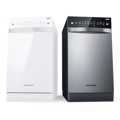 Imagem de Lava-Louças 10 Serviços Brastemp Branca com Ciclo Pesado - BLF10BB