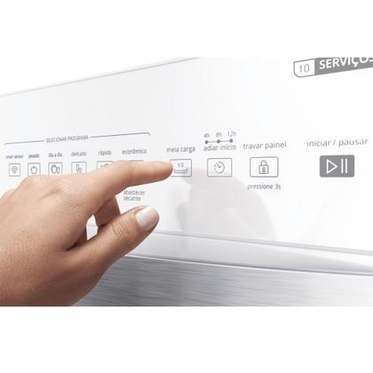 Imagem de Lava-Louças 10 Serviços Brastemp Branca com Ciclo Pesado - BLF10BB