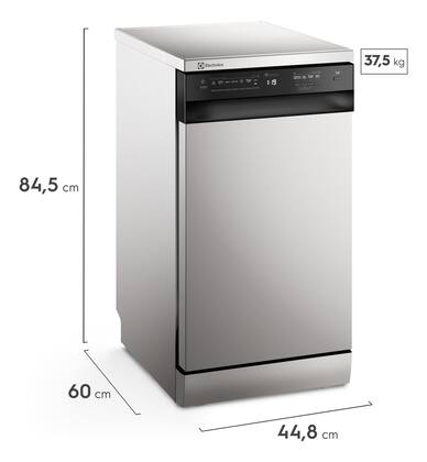 Imagem de Lava Loucas 10 Servicos Inox Lava E Seca 220v - Electrolux
