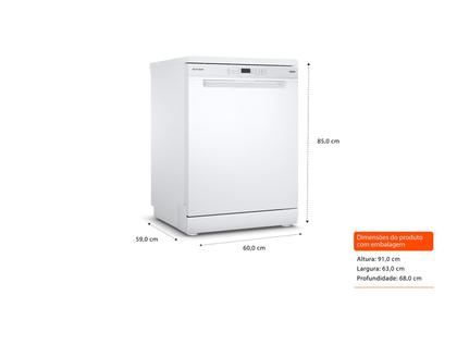 Imagem de Lava Louças 14 Serviços Brastemp BLF60AB Smart Sensor