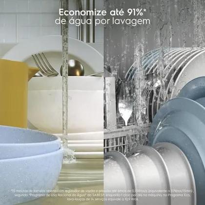 Imagem de Lava Loucas 14 Servicos Inox Lava Seca 220v Electrolux Ls14e Prateado