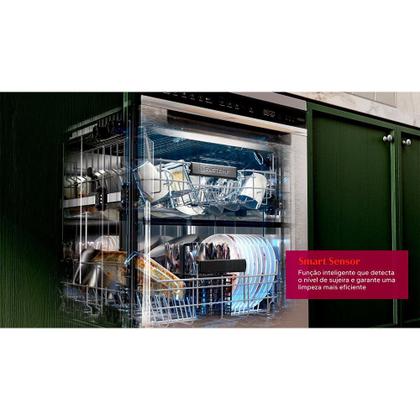Imagem de Lava-louças 15 serviços Brastemp com Smart Sensor - BLF61AB