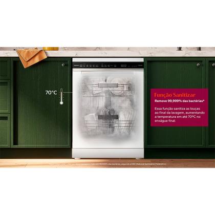 Imagem de Lava-louças 15 serviços Brastemp com Smart Sensor - BLF61AB