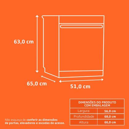 Lava Louças 8 Serviços Brastemp Branca - BLF08BB Imagem de Lava Louças 8 Serviços Brastemp Branca - BLF08BB