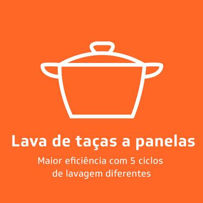 Imagem de Lava Louças 8 Serviços Brastemp Cinza - BLF08BS
