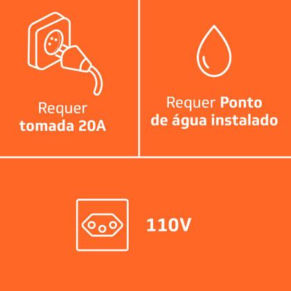 Imagem de Lava Louças 8 Serviços Brastemp Cinza - BLF08BS