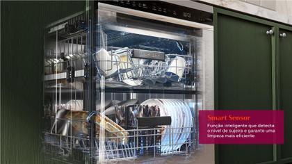 Imagem de Lava-louças Brastemp 15 Serviços Preta com Smart Sensor - BLF61AE