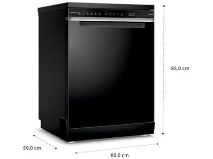 Imagem de Lava-louças Brastemp 15 serviços Preto com Smart Sensor BLF61AE