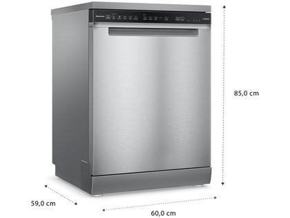 Imagem de Lava-louças Brastemp 15 Serviços Smart Sensor BLF61AR Inox 127V