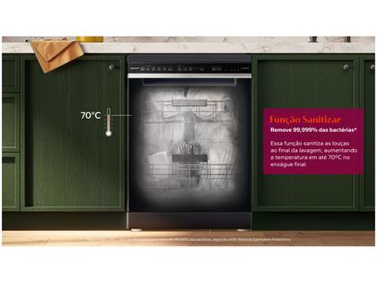 Imagem de Lava-louças Brastemp de Embutir 15 Serviços BLF61AE Preta