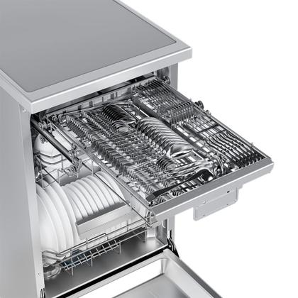 Imagem de Lava Louças de Piso com 10 Serviços Midea SmartHome com 8 Programas de Lavagem Inox - MDWEF1034CSS