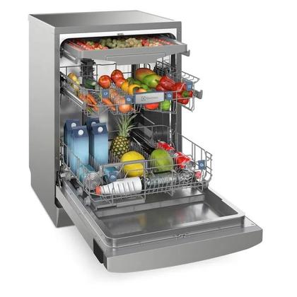 Imagem de Lava-Louças Electrolux 14 Serviços Inox com Função Higienizar Compras (LL14X)