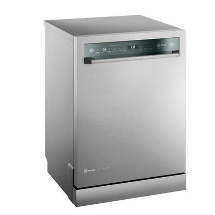 Imagem de Lava-Louças Electrolux 14 Serviços Inox Home Pro com 05 Programas de Lavagem e Função Higienizar - LS14X