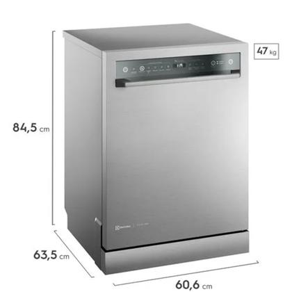 Imagem de Lava louças electrolux home pro 14 serviços em aço inox 220v ls14x