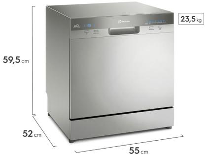 Imagem de Lava-louças Electrolux LL08S 8 Serviços