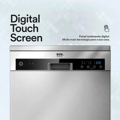 Imagem de Lava Louças EOS 14 Serviços ELL14S Prata 220V