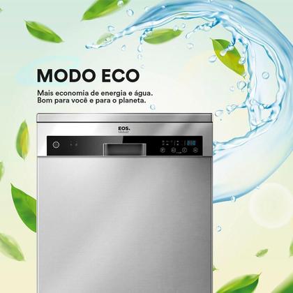 Imagem de Lava Louças EOS 14 Serviços ELL14S Prata 220V