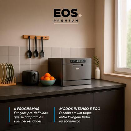 Imagem de Lava-Louças EOS 6 Serviços Prata ELL06S 220V