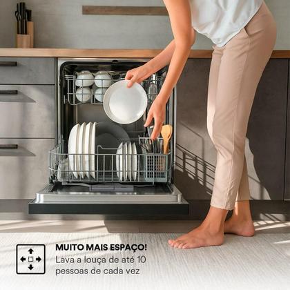 Imagem de Lava-Louças EOS Premium 10 Serviços Preto ELL08P 220V