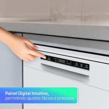 Imagem de Lava Louças HQ Digital 14 Serviços Branca HQ-LL14DB2 220V